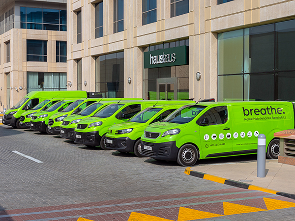 breathe-home-maintenance-van-service Breathe Home Maintenance van providing professional home repair and AC services in Dubai